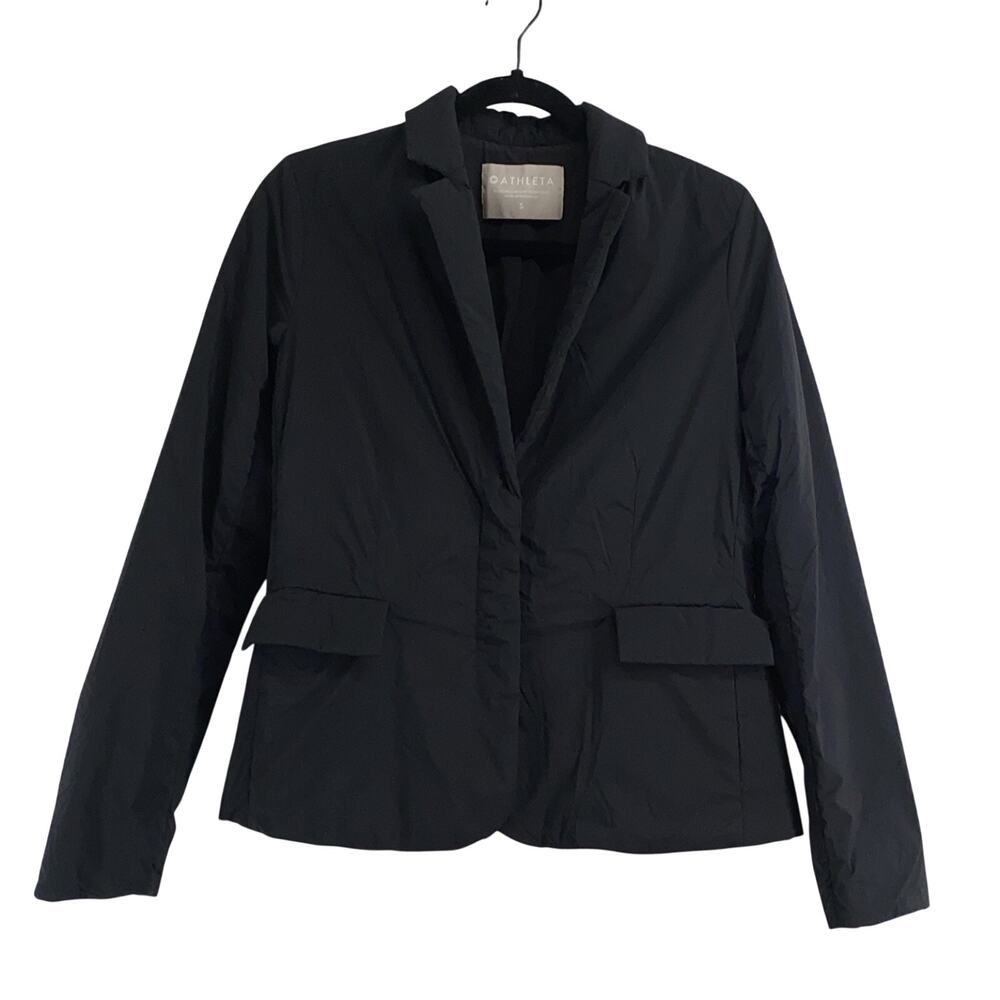 Athleta Evolution PrimaLoft Blazer Jacket Lightweight Softshell Woman Sz Small